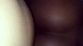 Black Couple Delivers Intense Backshots Bent Over Doggystyle