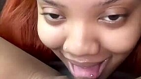 SEXY BLACK BABY EATS THAT WET PUSSY LIKE A SLUT CRAVING CREAMPIE!!