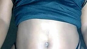 Lady in Black Massages Her Beautiful Tits Sensually!