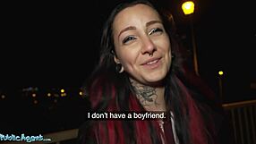 public agent tattoos babe sharlotte thorne fucked hard in boiler room