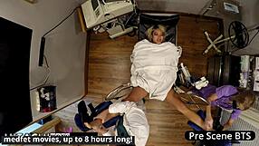 dr hitachis treatments make channy crossfire moan and squirt with vibrator in hospital