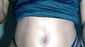 Lady in Black Massages Her Beautiful Tits Sensually!