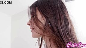 slender charlotte mae bends over for brickzilla's bareback 12-inch monster cock pounding