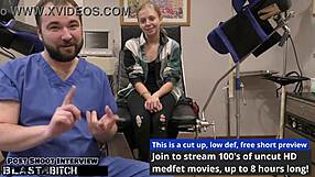 Ava Siren Bent Over in Hospital Gloves Takes Doctor's Cum on Tramp Stamp Tattoo