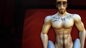 sims 4 hunk rides cock cowgirl style in close-up climax cumshot