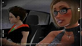 Cartoon Milf Blowjob on Teen 18+ Cock