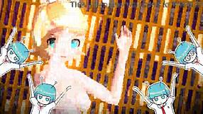 Kagamine Rin Alien Project Diva Full Nude Bunny Costume Mod