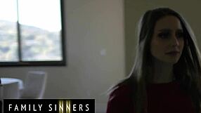 i got caught by stepdad after school sneaking and now he's teaching me with his cock