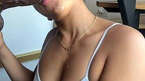 amateur nysdel craves huge cock mouth and gets deepthroat