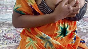 Desi bhabhi moans loud riding husband's cock in rough hardcore fuck