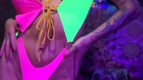 i can't stop staring at my curvy big tits in this bikini try-on haul