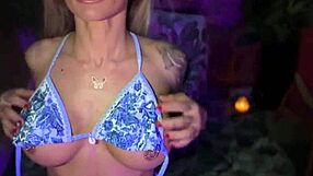 i can't stop staring at my curvy big tits in this bikini try-on haul