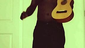 Blonde keeps dancing seductively in revealing outfit