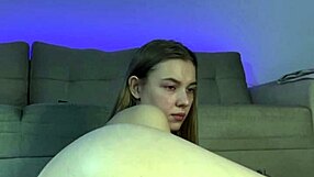 First Anal Squirts Huge Cum Blast