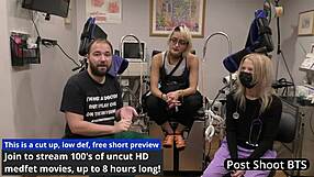 dr hitachis treatments make channy crossfire moan and squirt with vibrator in hospital