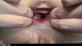 i explore my tight latina teen asshole with apple gape fart doggystyle play