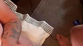 Skater chick gets handful of cum after dirty play