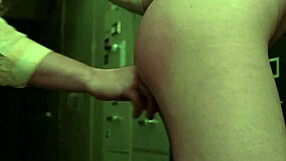 Lily Cade pounds Jay Taylor hard with massive strap-on cock