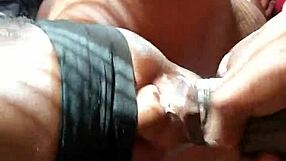 bhumble215 explodes with monster bbc facial blast!