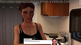 redhead shaves pussy rides cock for creampie christmas midnight fun