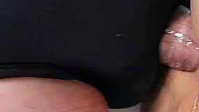 her tight ass squeezes out my hot load