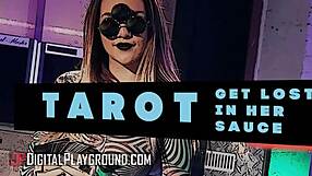 Gabbie carter moans rides sucks damon dice cock in vr game no cum rule!