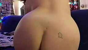 Hotwife Steffi's New Year Pussy Dance Turns Dirty