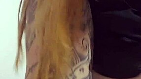 My lover's armpit fetish makes him cum watching me like this