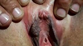 her intimate vaginal exploration reveals hidden depths