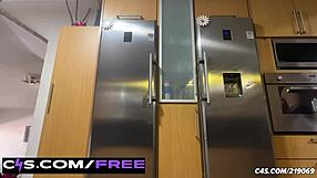 Giantess Latina Crushes Tiny Snack with Huge Appetite in POV Fantasy