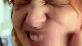 submissive face slapped by ass and tits pov