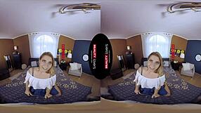 Blonde Bent Over Receives Intense Pussy Fix From Reality Lovers