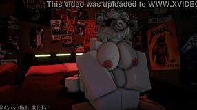 Sunset glow fills her room with relaxing playful vibes