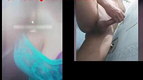 curious latina amateur strips nude and fingers her tits solo homemade