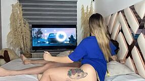 hey, your girl's bestie sneaks a quick suck on my cock