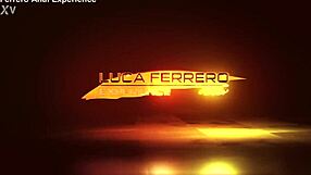 Viking Vara's first anal DP gape swallow with husband at Ferrero's