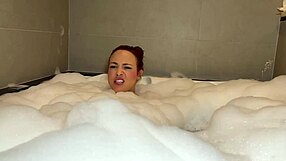 Nicole romanoff's huge latina tits bounce hard in hydro pool fuckfest