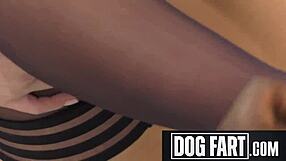 Stepdaughter Takes Big Cocks Bent Over Doggystyle in Wild Compilation Part 2