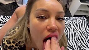 monika fox in homemade pov shoves anal buttplug, fists her ass to prolapse, drinks piss and takes facial