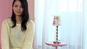 Innocent looking Ako Nishino hides super slutty side with hypnotic gaze handjob blowjob creampie