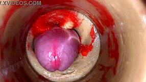 Camera Buried in Tight Pussy Catches Huge Creampie Explosion 4K