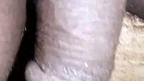 Wow! Bigblackie Shaves His Massive Black Monster Cock!