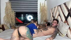 hey, your girl's bestie sneaks a quick suck on my cock