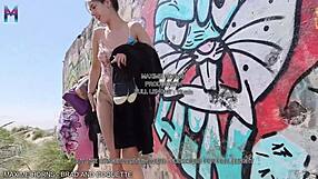 two skinny sluts bareback fucked outdoor cum swapping wild beach group heat