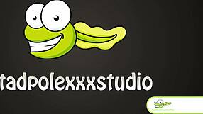 Leah Winters gags on monster cock deepthroat