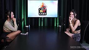 debora andrade's hottest sheer red lingerie moments in swinger compilations part 3