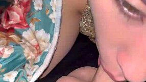 pretty slave gags on rough double facefuck no mercy from dom