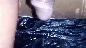 Wow! Bigblackie Shaves His Massive Black Monster Cock!