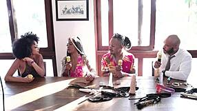 Black RJ couple dives into porn from swinger scene first red sheer calls