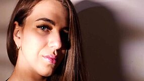 Watch Pretty Wife Deepthroat Hard Cock for Facial Cum Swallow